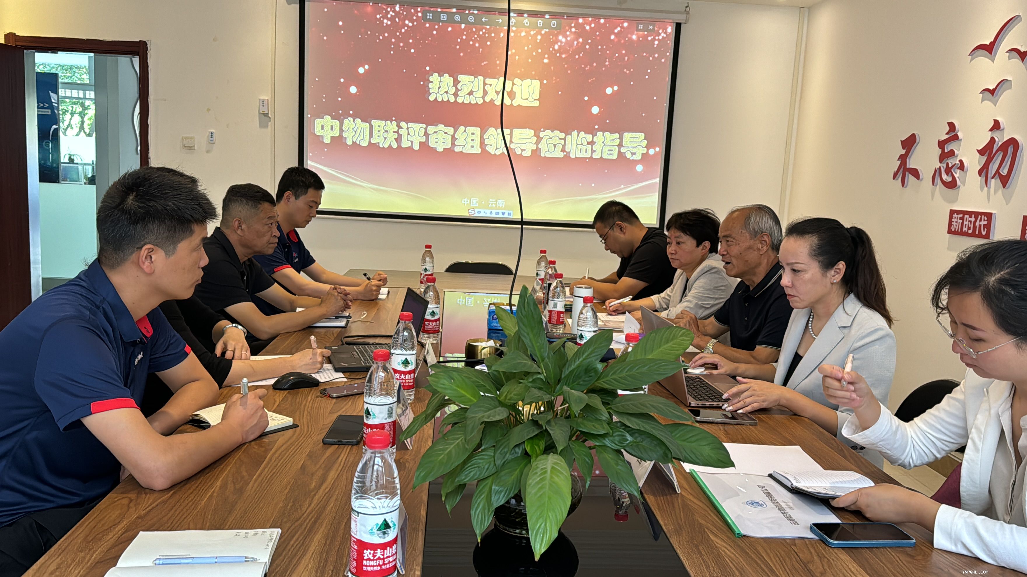 中物聯(lián)評審組領(lǐng)導蒞臨配齊物流指導工作